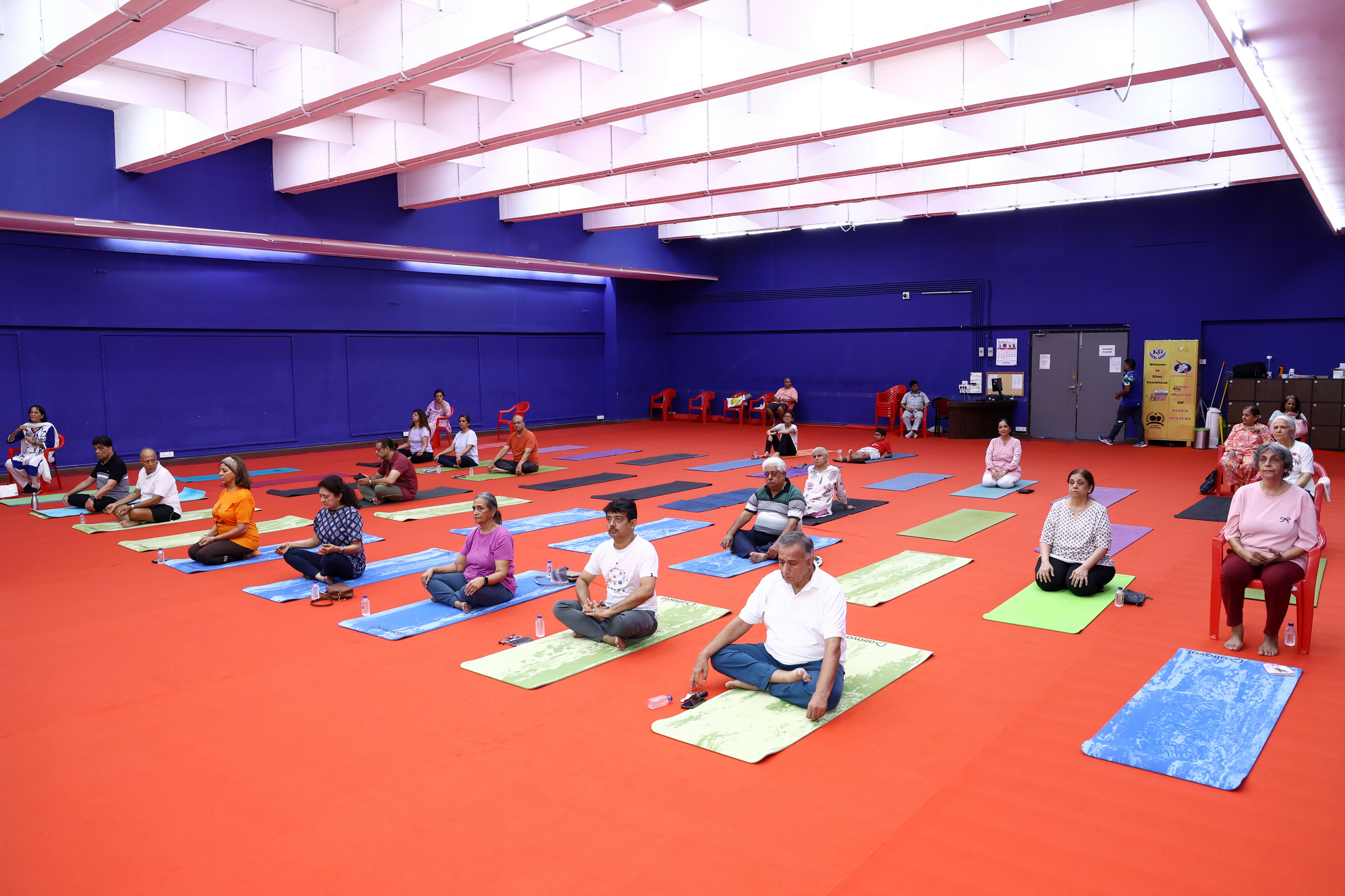 International Yoga Day at KG
