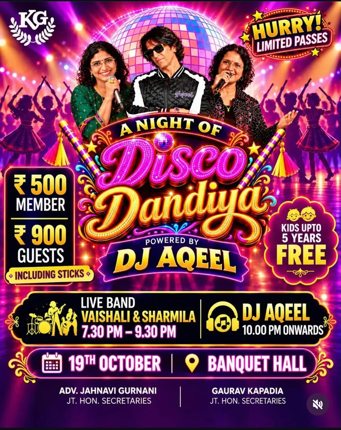 Disco Dandiya Night