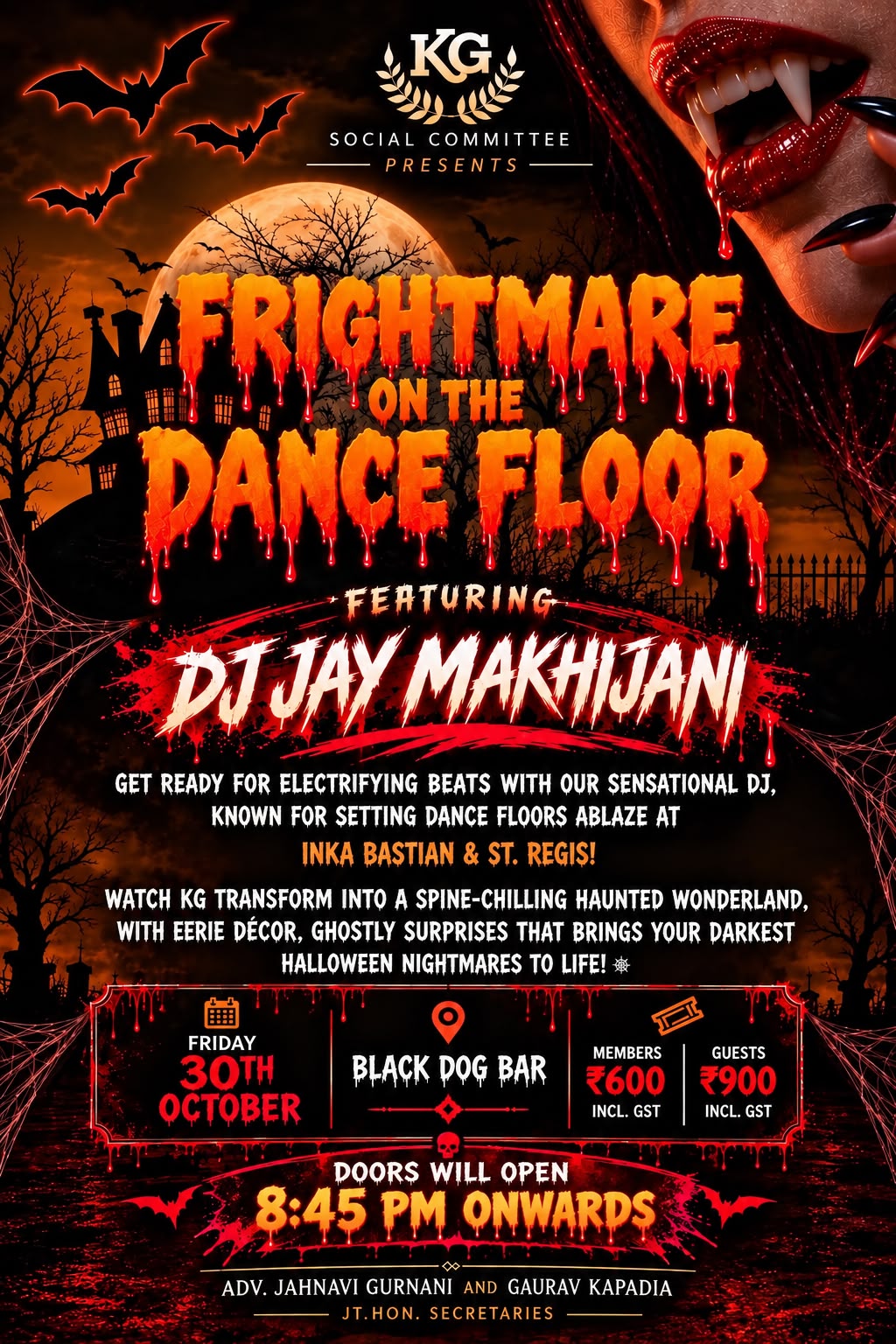 FRIGHTMARE ON THE DANCE FLOOR